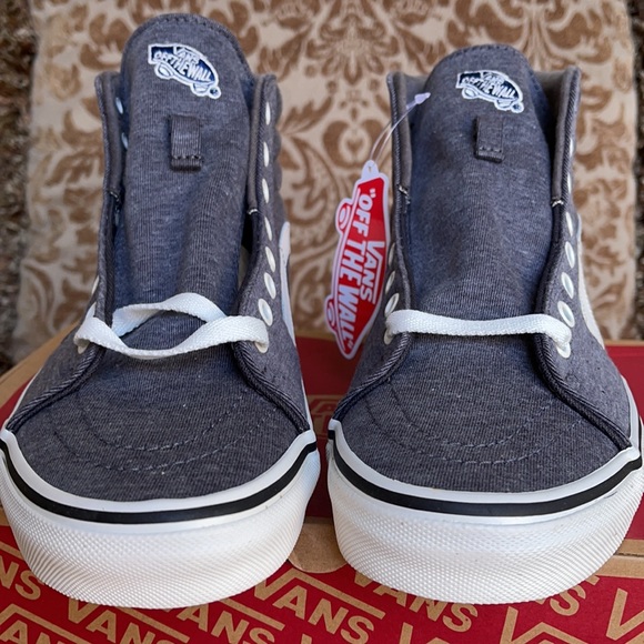 Vans Sk8-Hi Jersey Grey/Snow White WMNS - Picture 13 of 16